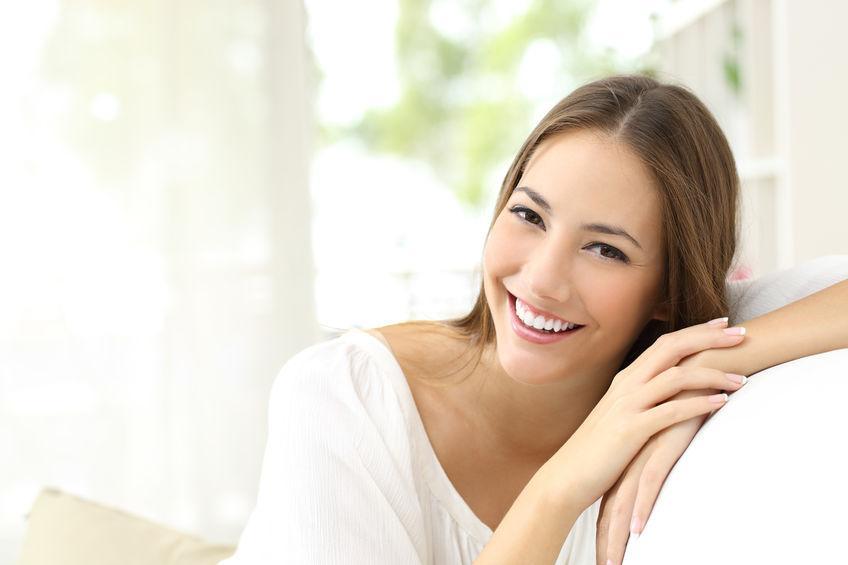 smiling girl attractive
