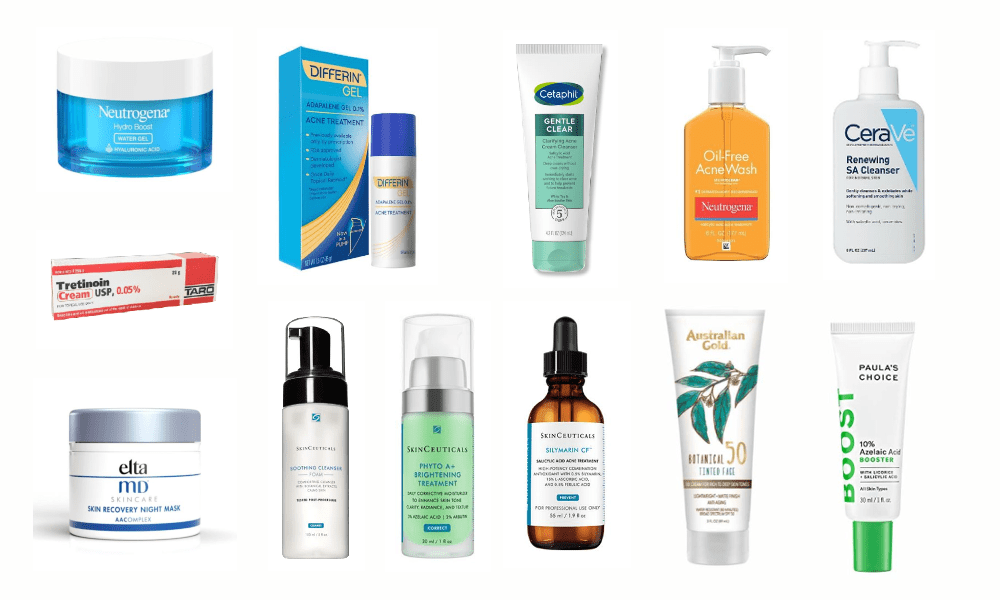 Best Products For Acne E Skin